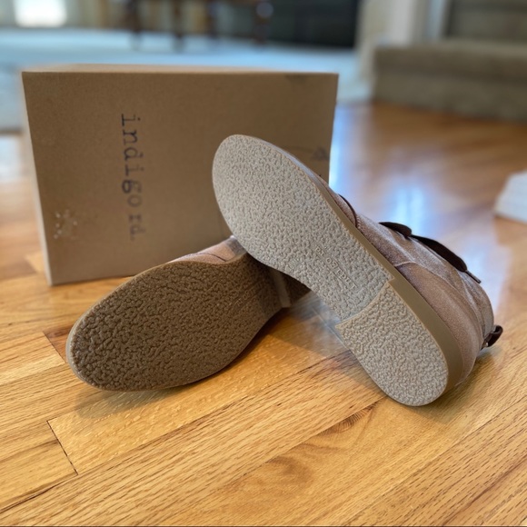 Indigo rd. Alabama Velvet Lace-Up Booties - Picture 5 of 5